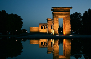 Templo de Debod. | Fuente: Flickr.com.